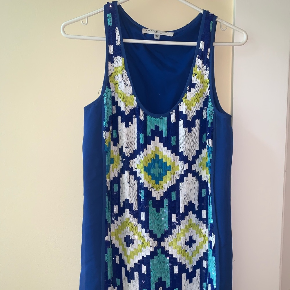 Trina Turk sequin mini dress